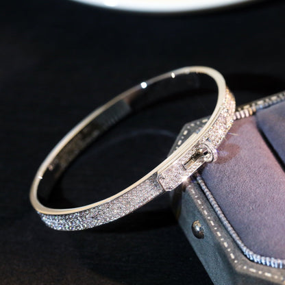 [Noble Jewelry]KELLY BRACELET DIAMOND PAVED