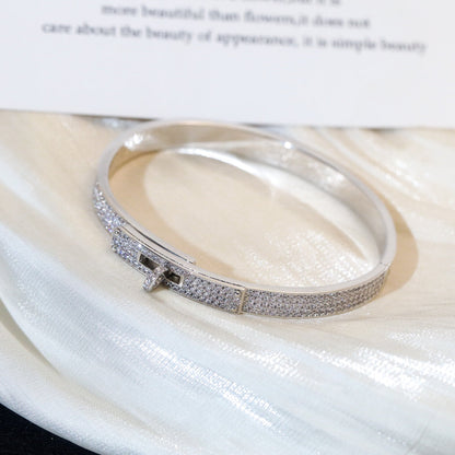 [Noble Jewelry]KELLY BRACELET DIAMOND PAVED