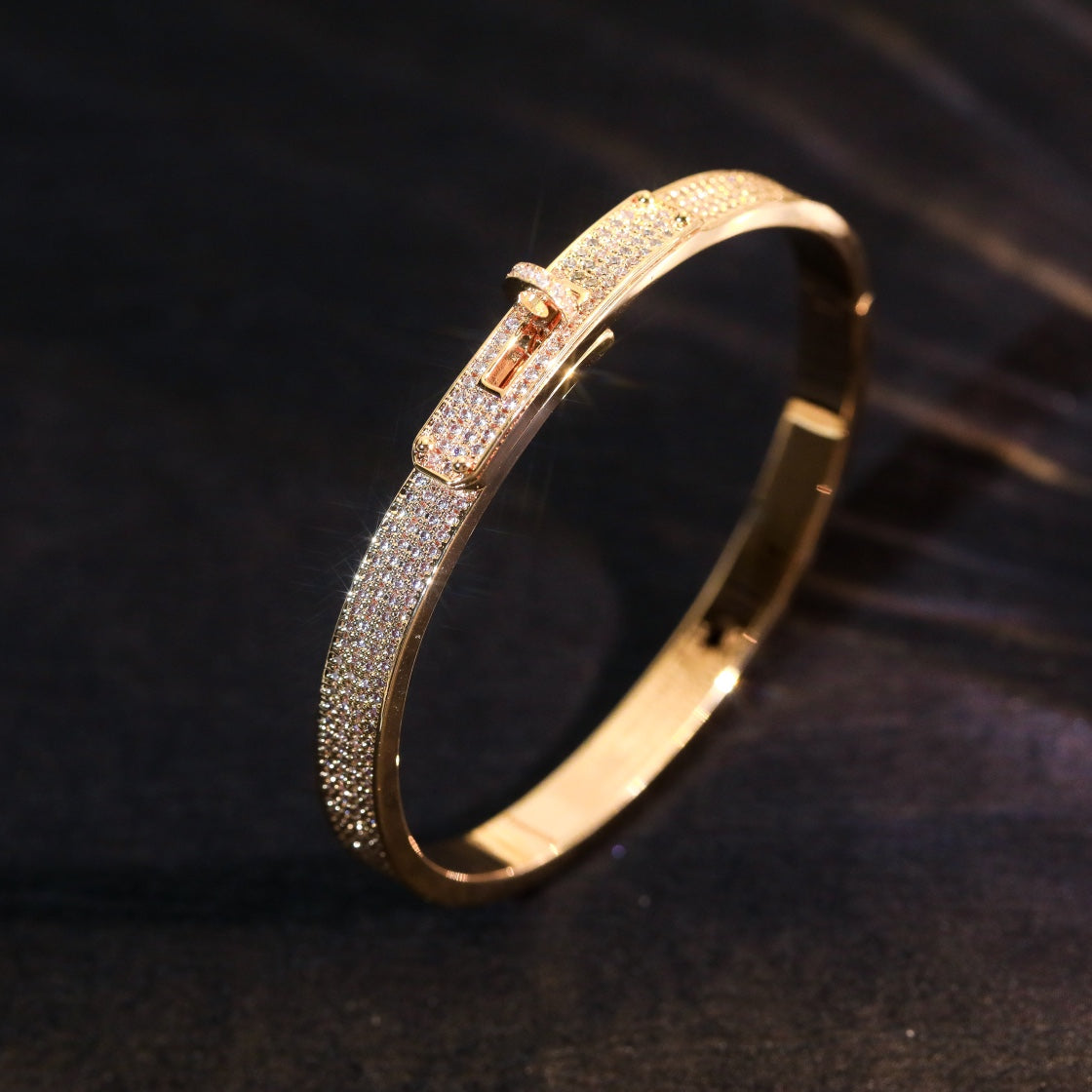 [Noble Jewelry]KELLY BRACELET DIAMOND PAVED