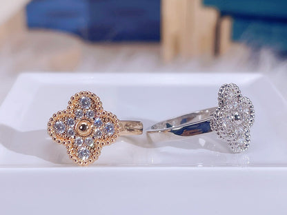 [Noble Jewelry]CLOVER DIAMOND RING