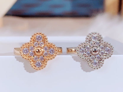 [Noble Jewelry]CLOVER DIAMOND RING