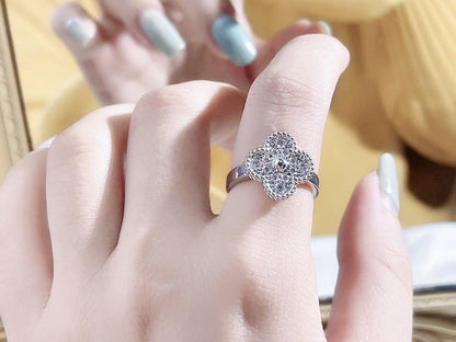 [Noble Jewelry]CLOVER DIAMOND RING