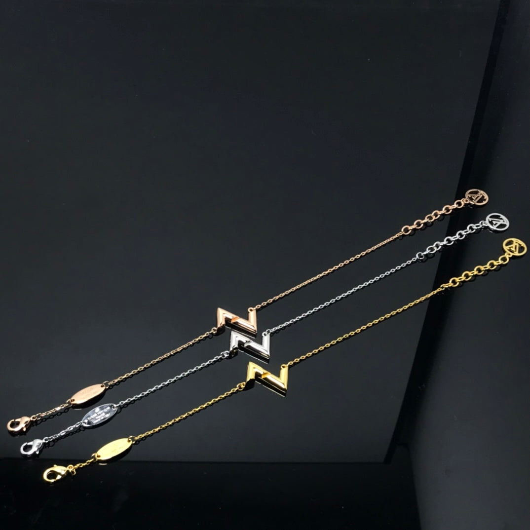 [Noble Jewelry]VOLT LV LOGO BRACELET