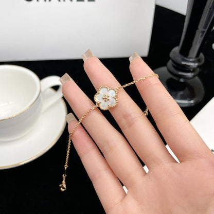 [Noble Jewelry]LUCKY SPRING ROSE GOLD MOP BRACELET