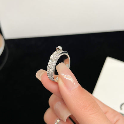 [Noble Jewelry]KELLY SILVER DIAMOND RING