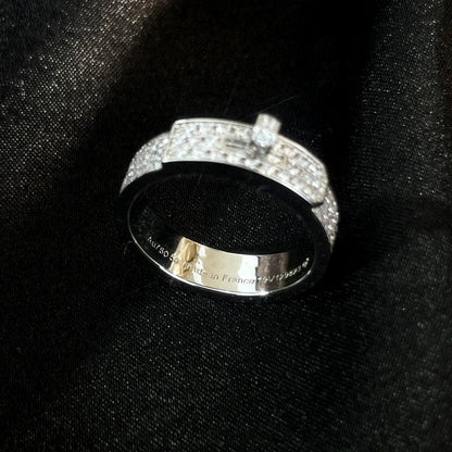 [Noble Jewelry]KELLY SILVER DIAMOND RING