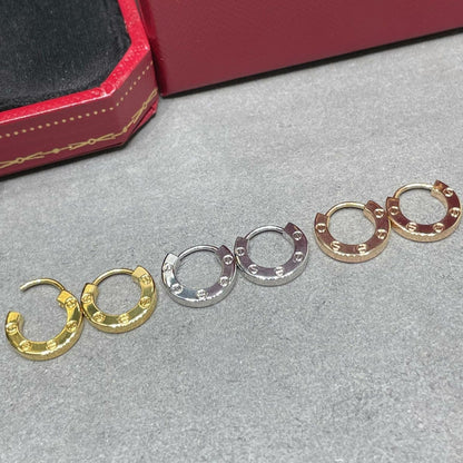 [Noble Jewelry]LOVE MINI EARRINGS