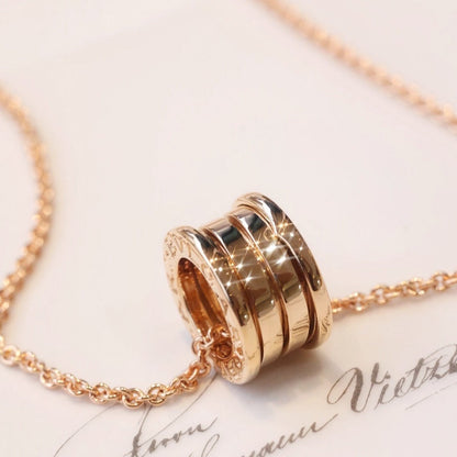 [Noble Jewelry]ZERO 1 PINK GOLD NECKLACE