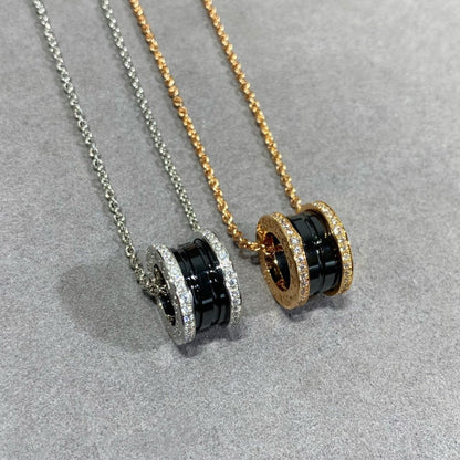 [Noble Jewelry]ZERO 1 DIAMOND CERAMIC NECKLACE