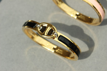 [Noble Jewelry]CLIC CHAINE GOLD BRACELET