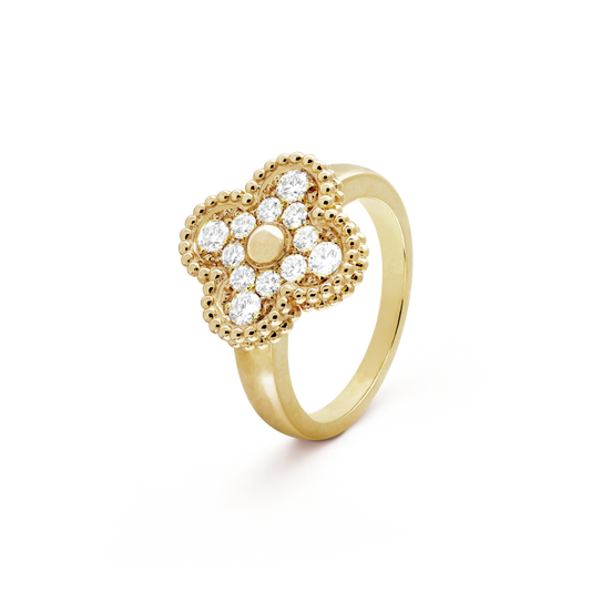 [Noble Jewelry]CLOVER DIAMOND RING