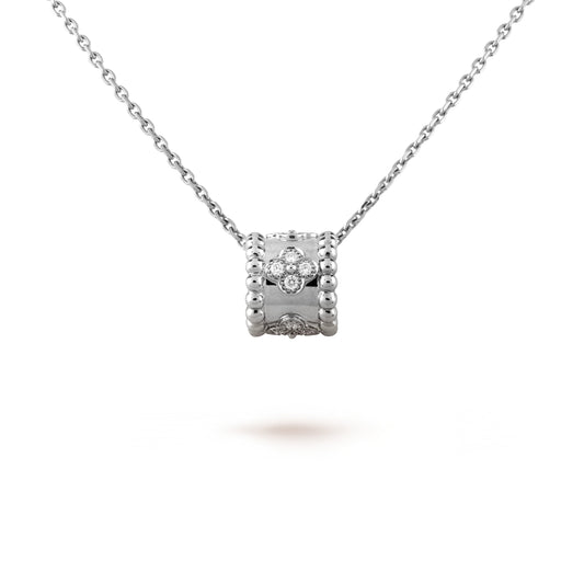 [Noble Jewelry]PERLEE PEDANT SIVLER DIAMOND NECKLACE