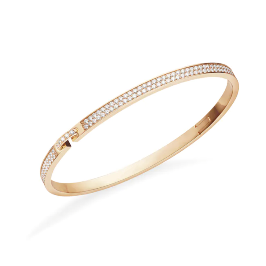 [Noble Jewelry]LIENS VIDENCE DIAMOND PAVED BRACELET