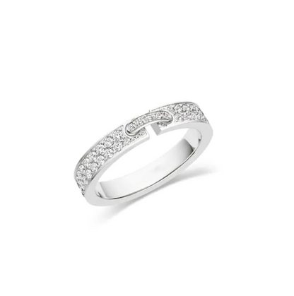 [Edler Schmuck] ALLIANCE LIENS VIDENCE DIAMANTRING MIT 4 MM