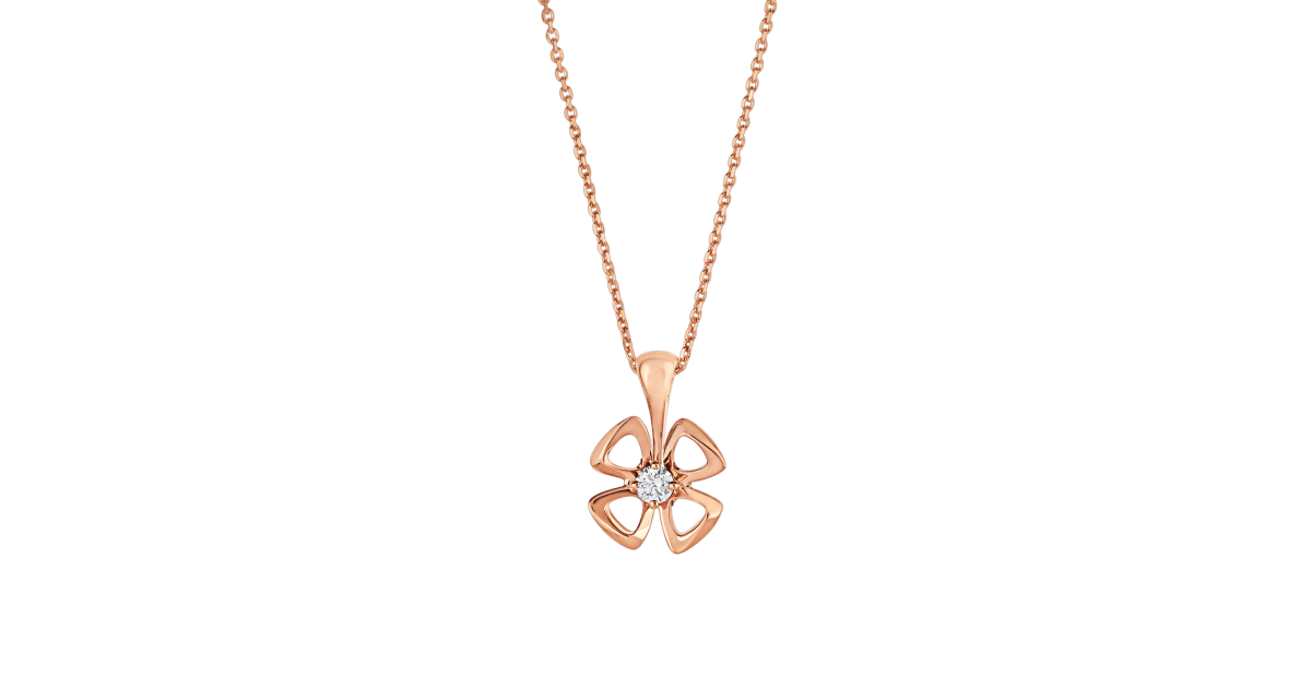 [Noble Jewelry]FIOREVER NECKLACE DIAMOND CENTER