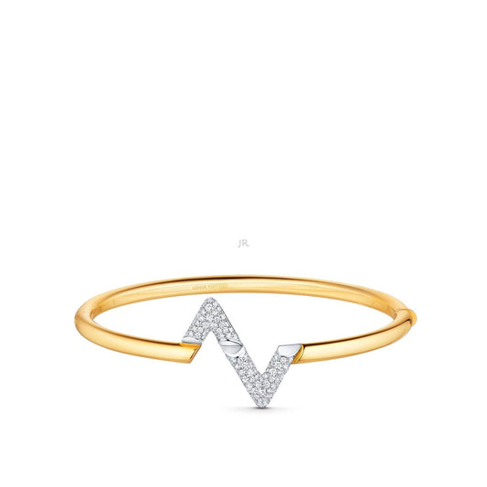 [Noble Jewelry]VOLTE UPSITE DOWN GOLD DIAMOND BRACELET