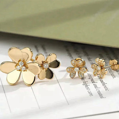 [Edler Schmuck]CLOVER COMOS GOLD DIAMANTRING