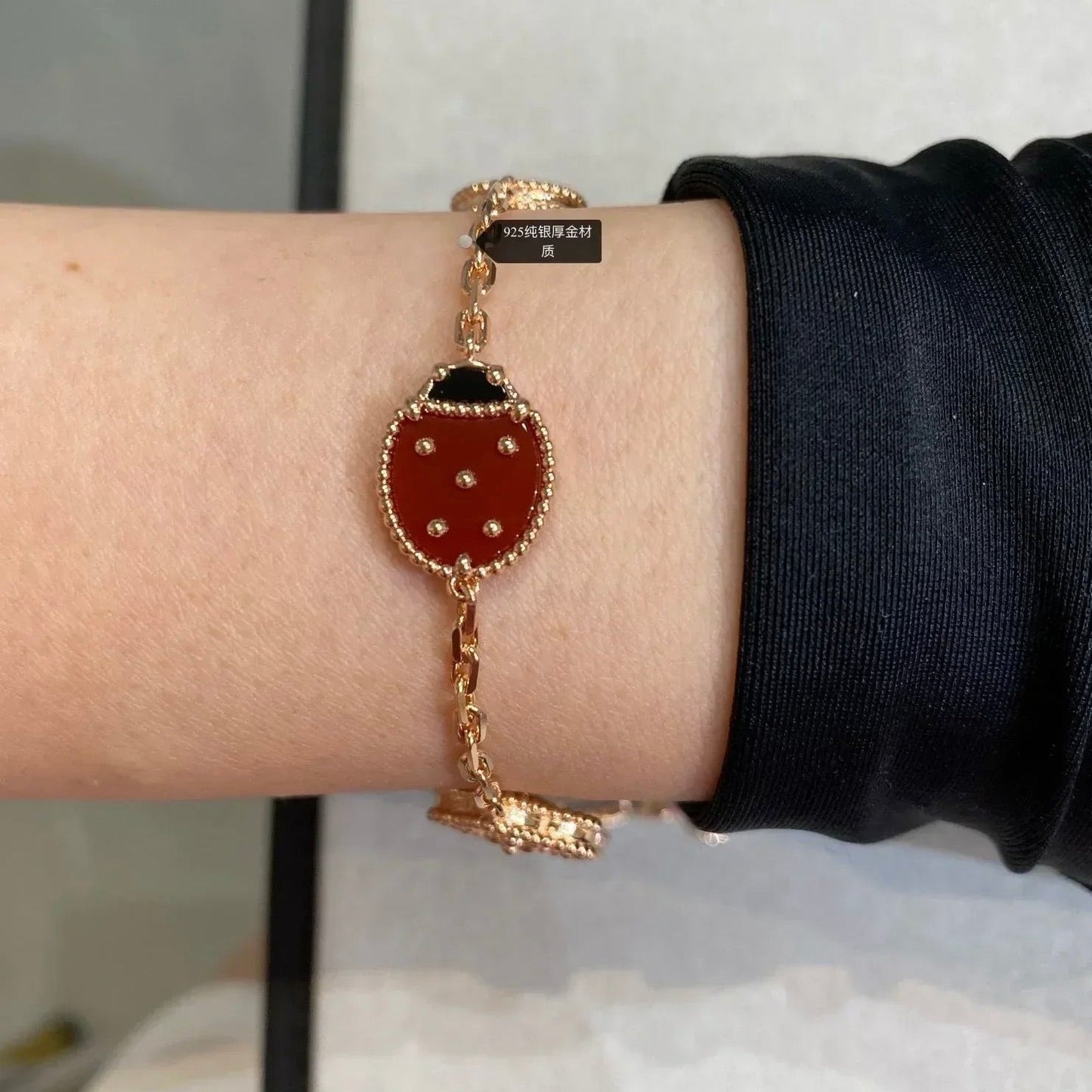 [Noble Jewelry]LUCKY SPRING 5 MOTIF BRACELET