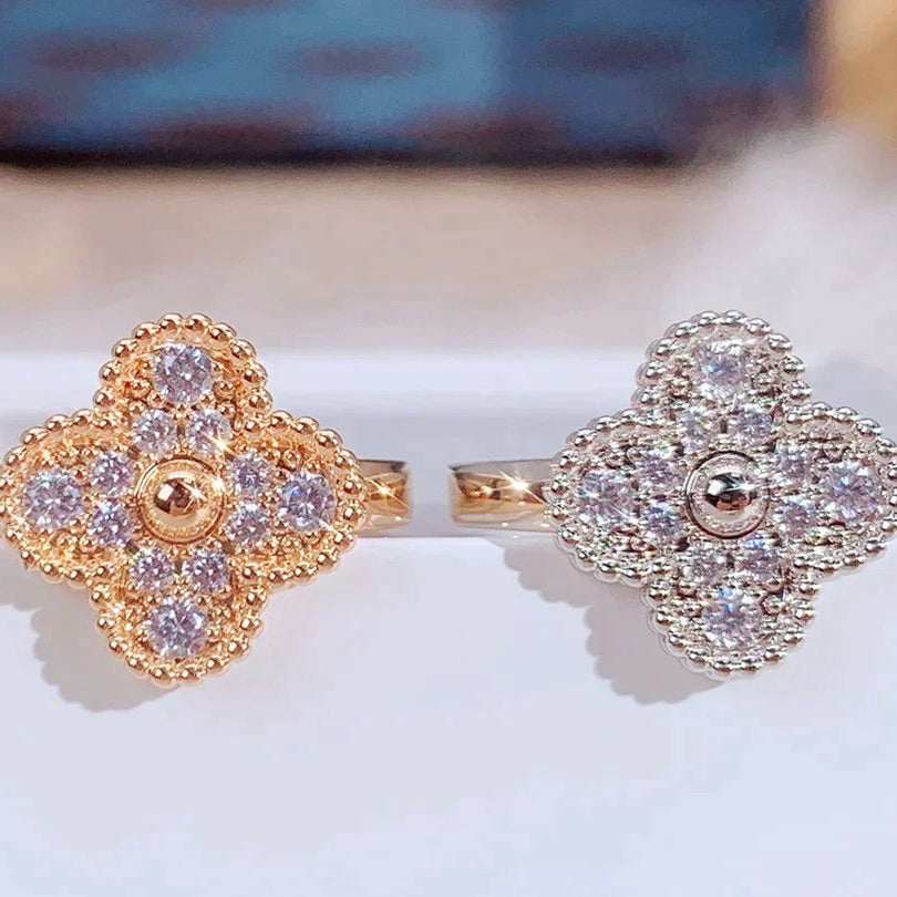 [Noble Jewelry]CLOVER DIAMOND RING