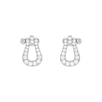 [Noble Jewelry]FORCE 10 FULL DIAMOND STUD EARRINGS MINI MODEL