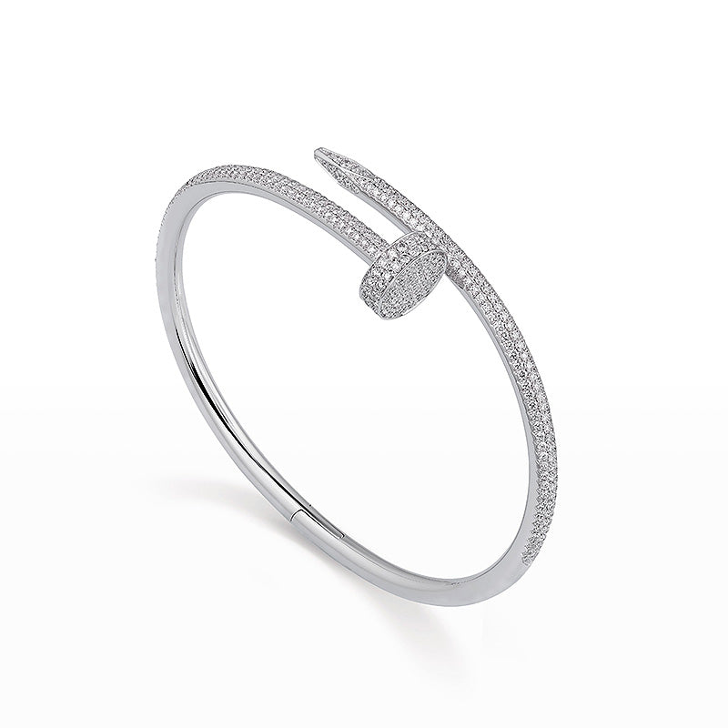 [Noble Jewelry]JUSTE BRACELET 3.5MM ALL DIAMONDS