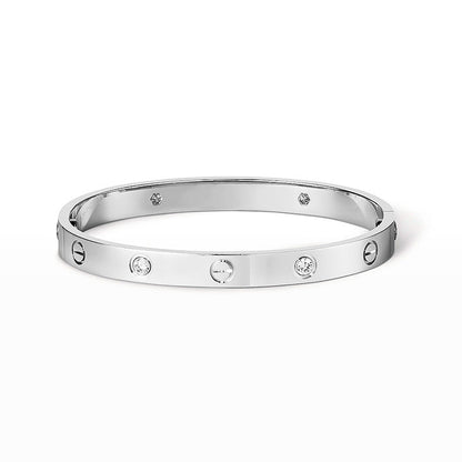 [Noble Jewelry]LOVE BRACELET 6.1MM 4 DIAMONDS