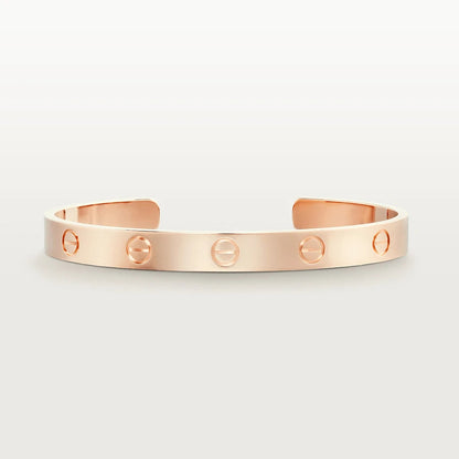 [Noble Jewelry]LOVE BRACELET 6.1MM OPEN CUFF