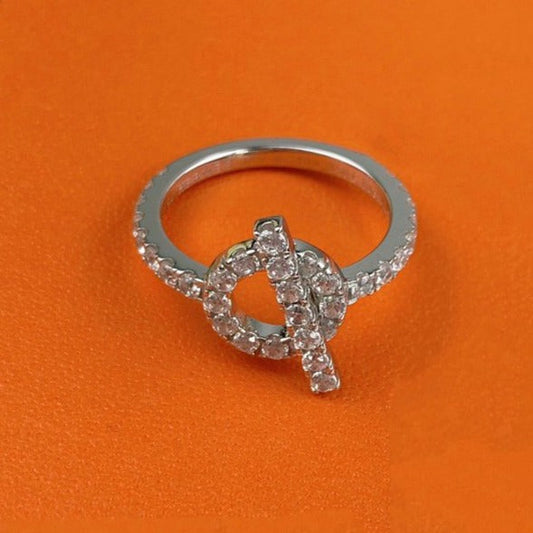 [Noble Jewelry]ECHAPPEE RING SILVER DIAMOND