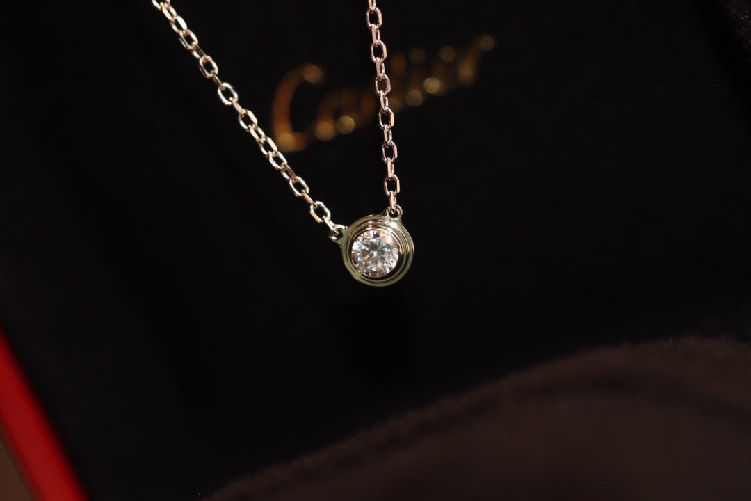 [Noble Jewelry]DAMOUR DIAMOND NECKLACE