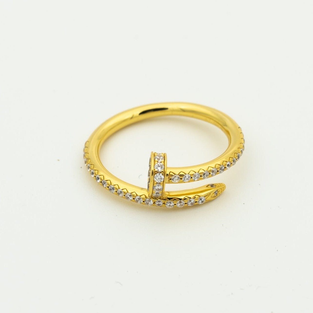 [Noble Jewelry]JUSTE RING 1.8MM GOLD DIAMONDS