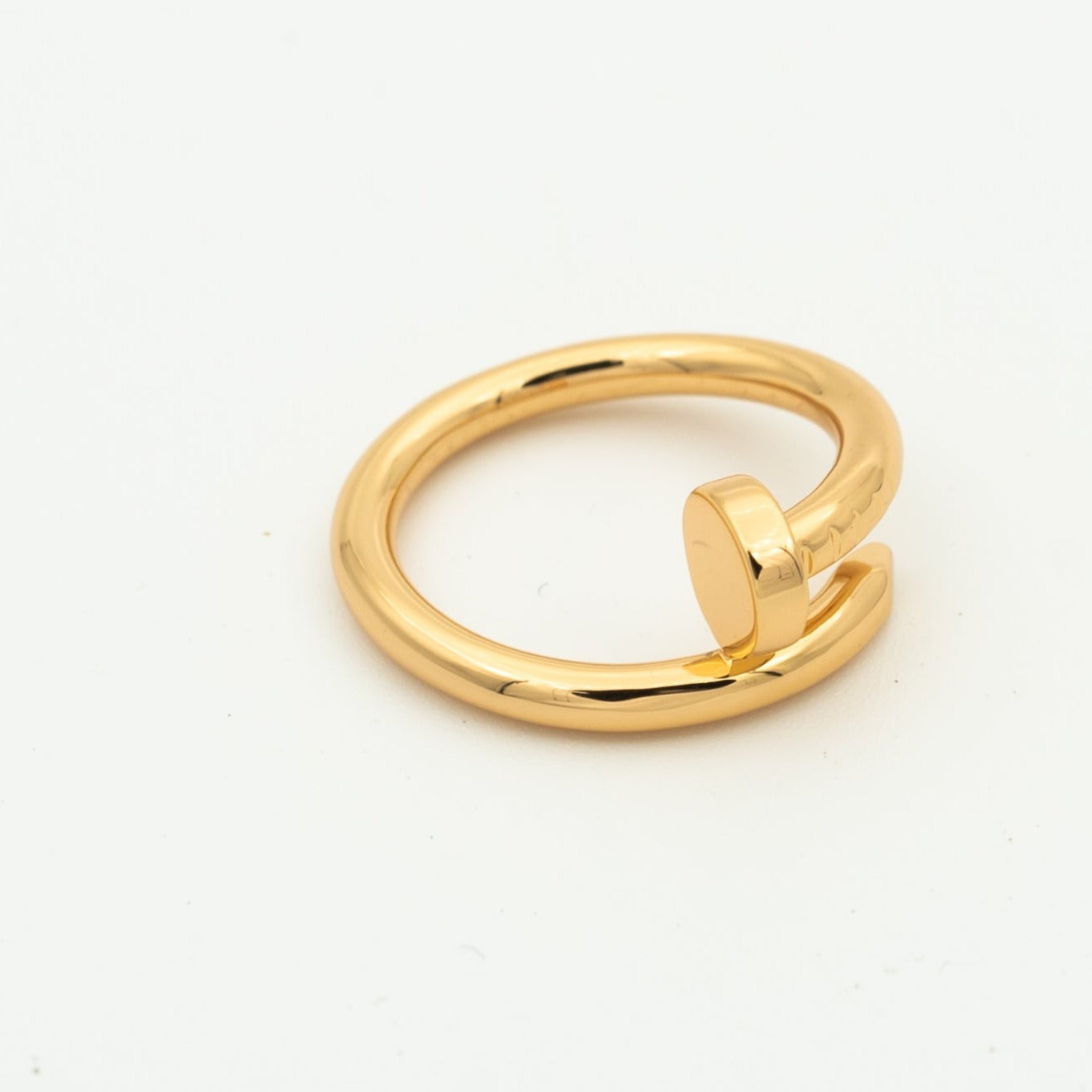 [Noble Jewelry]JUSTE RING 2.65MM PINK GOLD