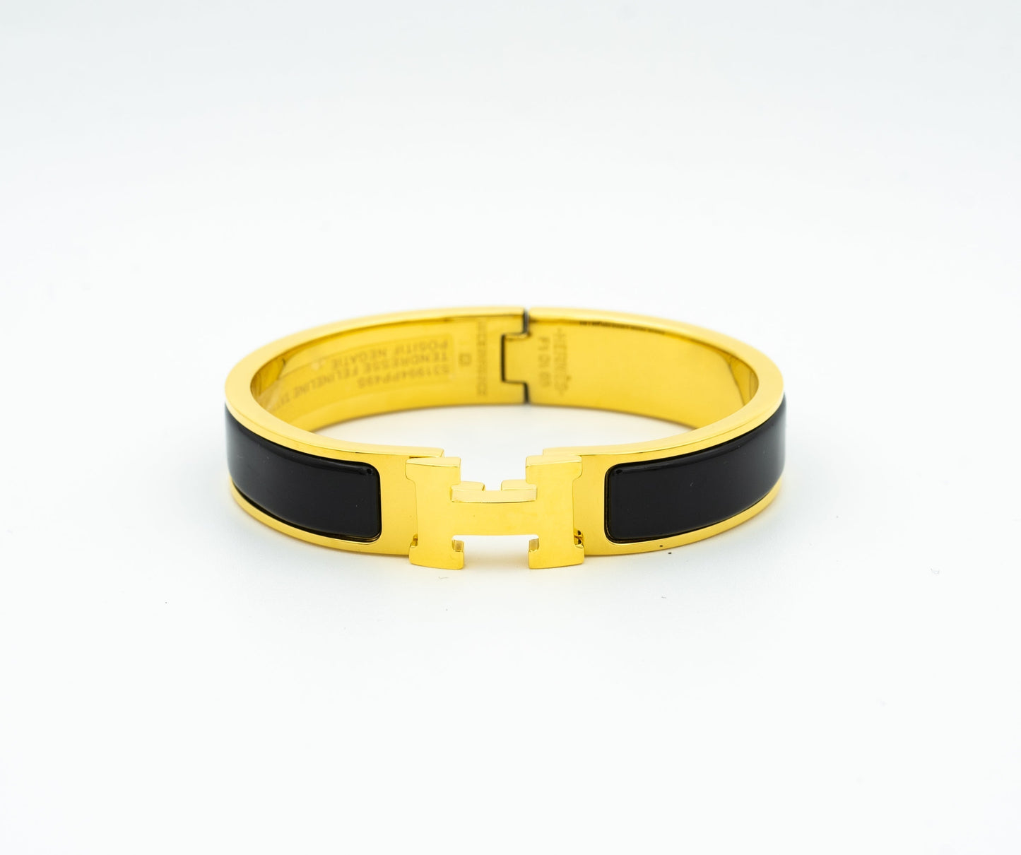 [Noble Jewelry]H BLACK BRACELET