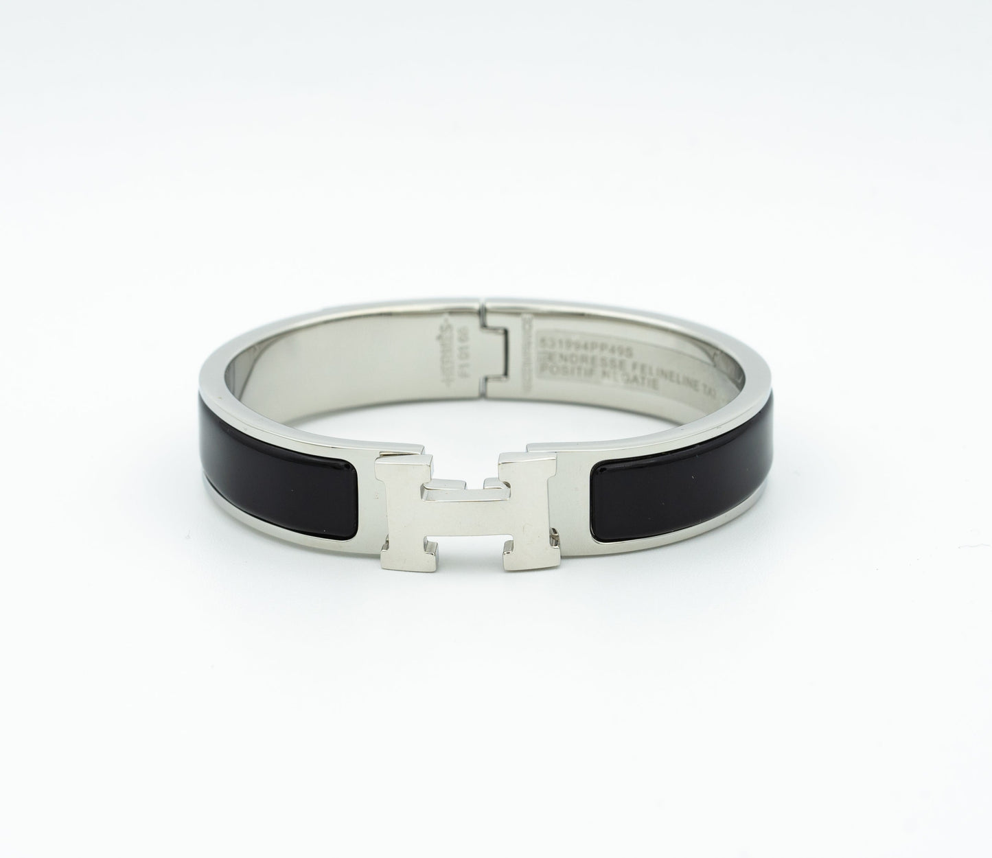 [Noble Jewelry]H BLACK BRACELET