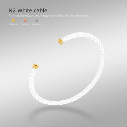 [Noble Jewelry]FORCE SERIES BRACELET CABLES 50 CHOICES (DIY SELECTION)