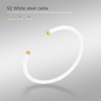 [Noble Jewelry]FORCE SERIES BRACELET CABLES 50 CHOICES (DIY SELECTION)