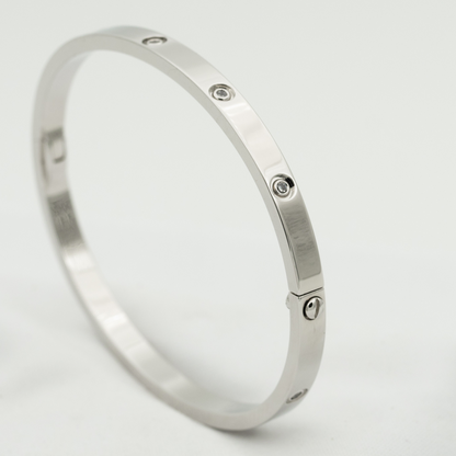 [Noble Jewelry]LOVE BRACELET 3.65MM 10 DIAMONDS