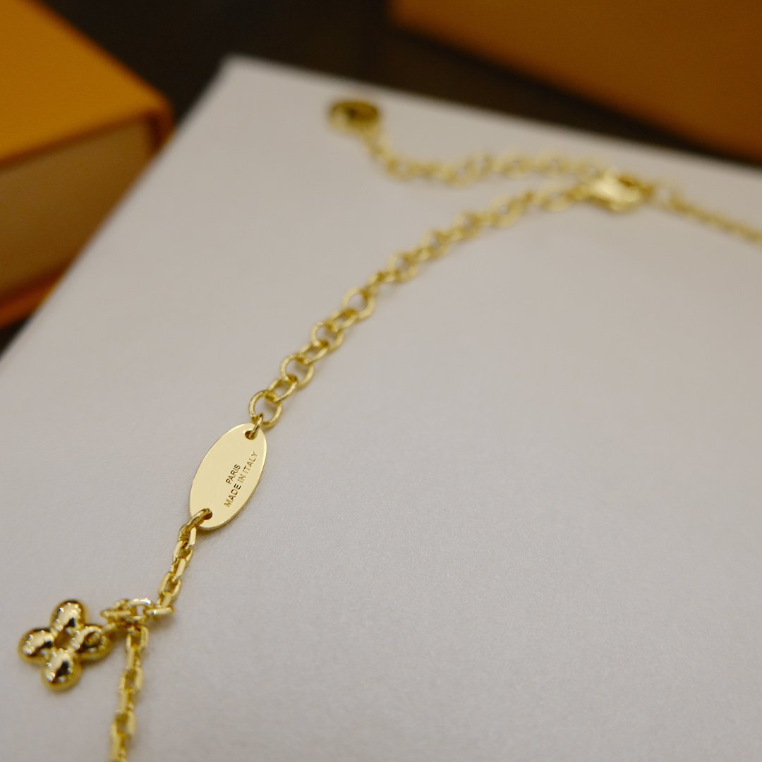 [Noble Jewelry]BLOOMING SUPPLE NECKLACE BRASS