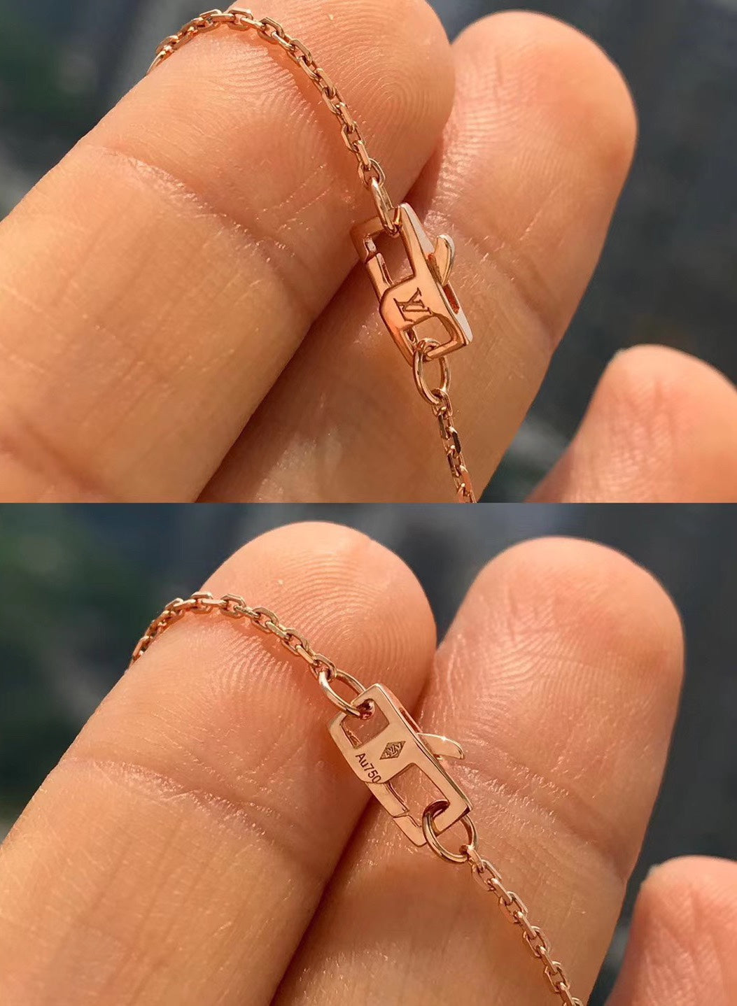 [Noble Jewelry]BLOSSOM PENDANT PINK GOLD AND DIAMOND