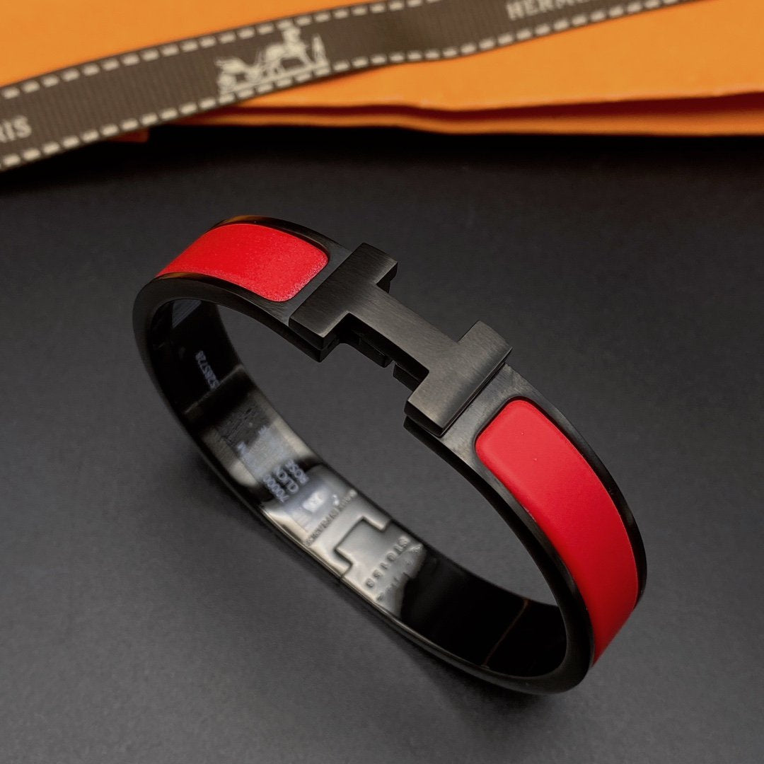 [Edler Schmuck]CLIC HM SO SCHWARZ ROT ARMBAND