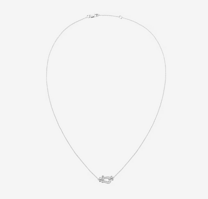 [Noble Jewelry]FORCE 10 DIAMOND SILVER NECKLACE MINI MODEL