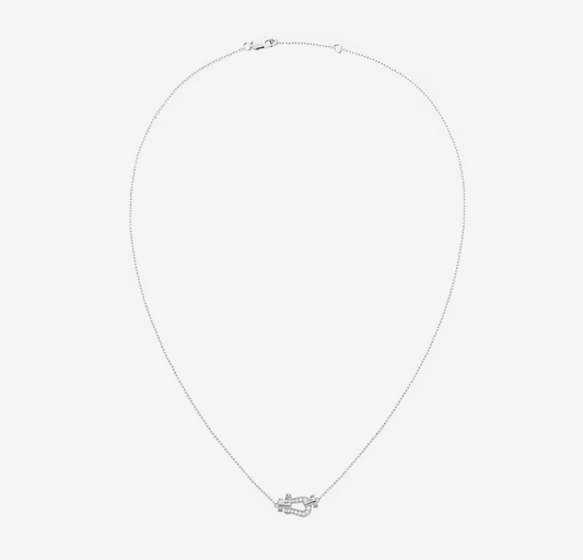 [Edler Schmuck]FORCE 10 DIAMANT SILBER HALSKETTE MINI MODELL