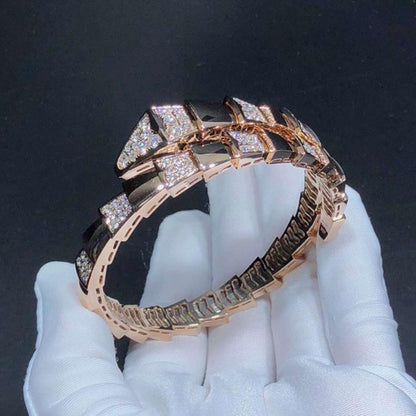 [Noble Jewelry]SERPENTI BRACELET PINK GOLD DIAMOND