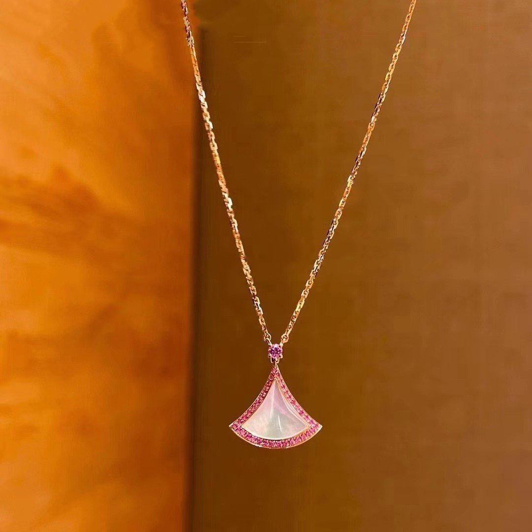 [Noble Jewelry]DREAM NECKLACE MOP DIAMOND PINK