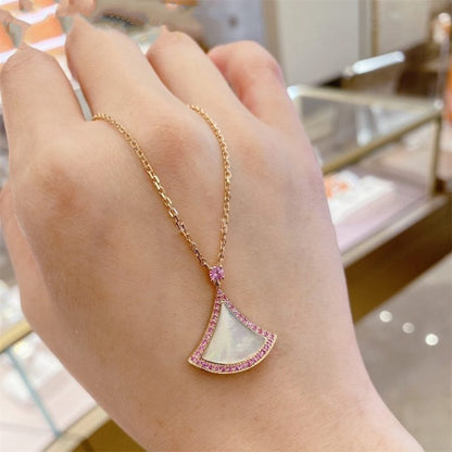 [Noble Jewelry]DREAM NECKLACE MOP DIAMOND PINK