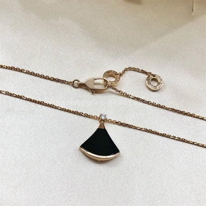 [Noble Jewelry]DREAM NECKLACE ONYX 1 DIAMOND