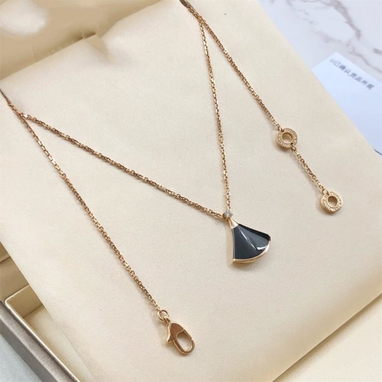 [Noble Jewelry]DREAM NECKLACE ONYX 1 DIAMOND