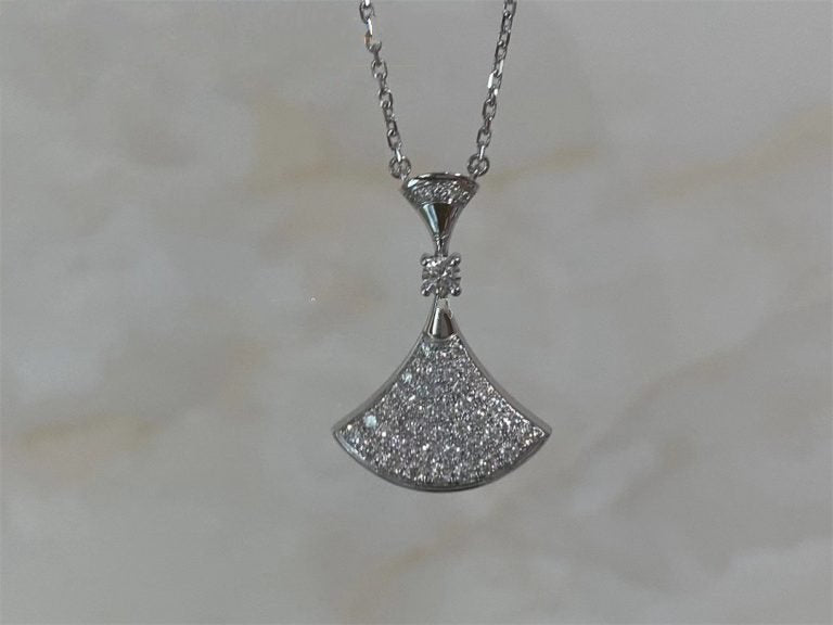 [Noble Jewelry]DREAM NECKLACE SILVER FULL DIAMOND