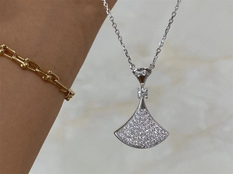 [Noble Jewelry]DREAM NECKLACE SILVER FULL DIAMOND