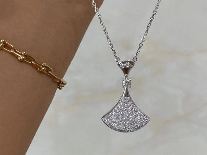 [Noble Jewelry]DREAM NECKLACE SILVER FULL DIAMOND