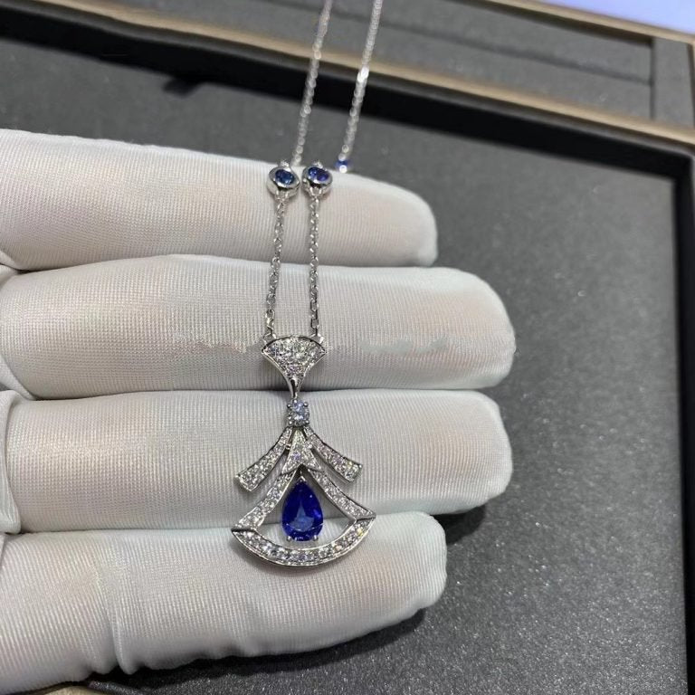 [Noble Jewelry]DREAM NECKLACE AGATE DIAMOND SILVER